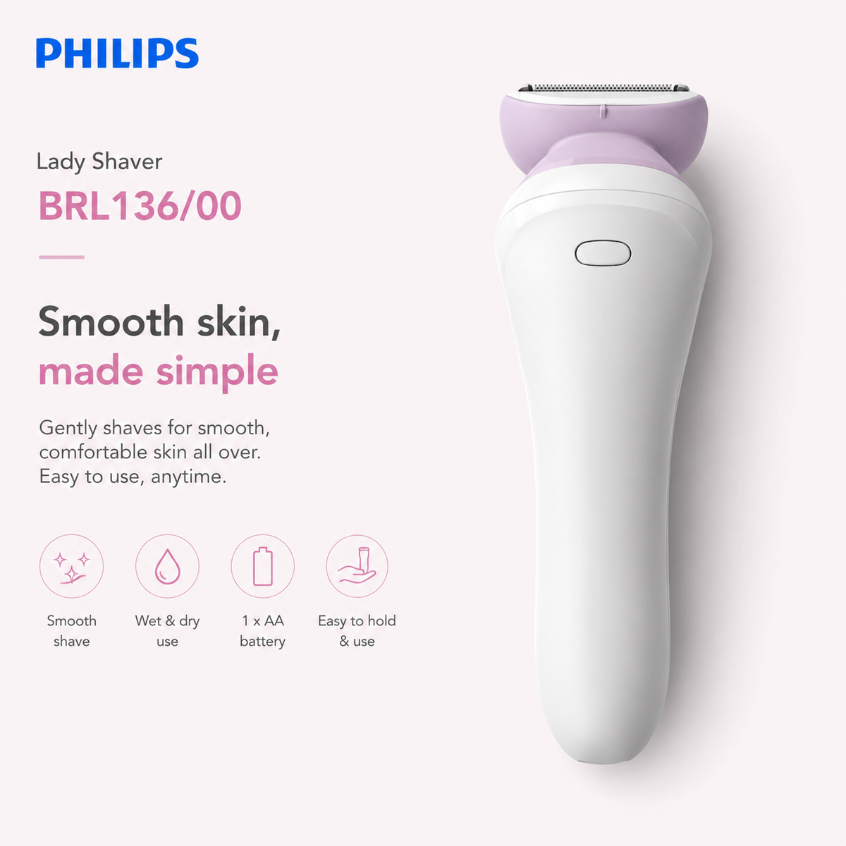 Philips Lady Shaver BRL136/00