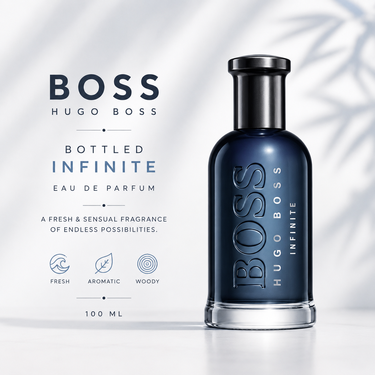 Hugo Boss Bottled Infinite EDP 100ml – Men's Eau de Parfum