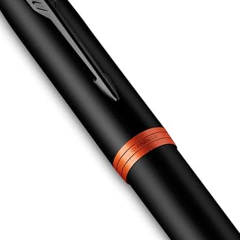 Parker IM Vibrant Ring Fountain Pen – Orange | Premium Fountain Pen