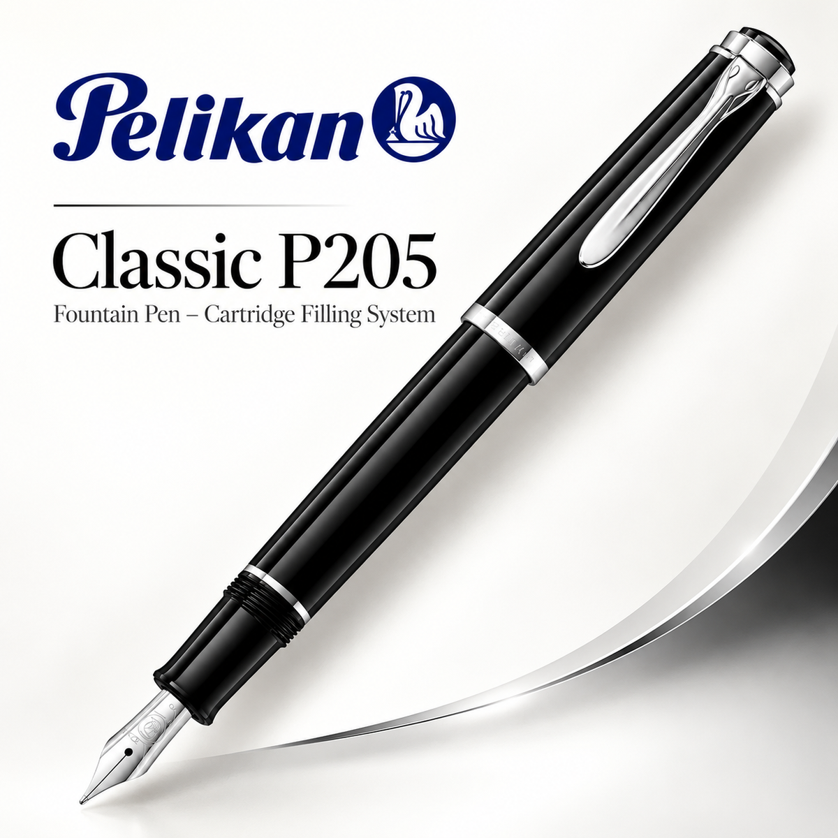 Pelikan Classic P205 Fountain Pen – Cartridge Filling System