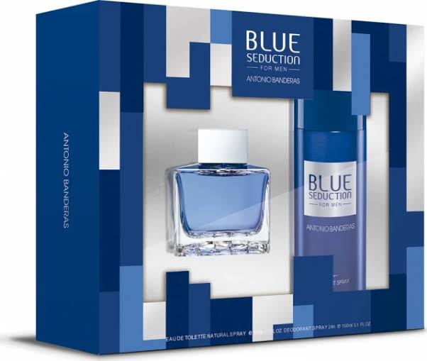 Antonio Banderas Blue Seduction Gift Set – Eau de Toilette 100ml + Deodorant 150ml