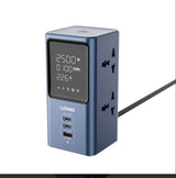 LDNIO 65W GaN Charging Station Multi-Port Fast Charger, USB-C PD Power Hub