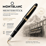 Montblanc Meisterstück LeGrand 146 Gold-Coated Fountain Pen