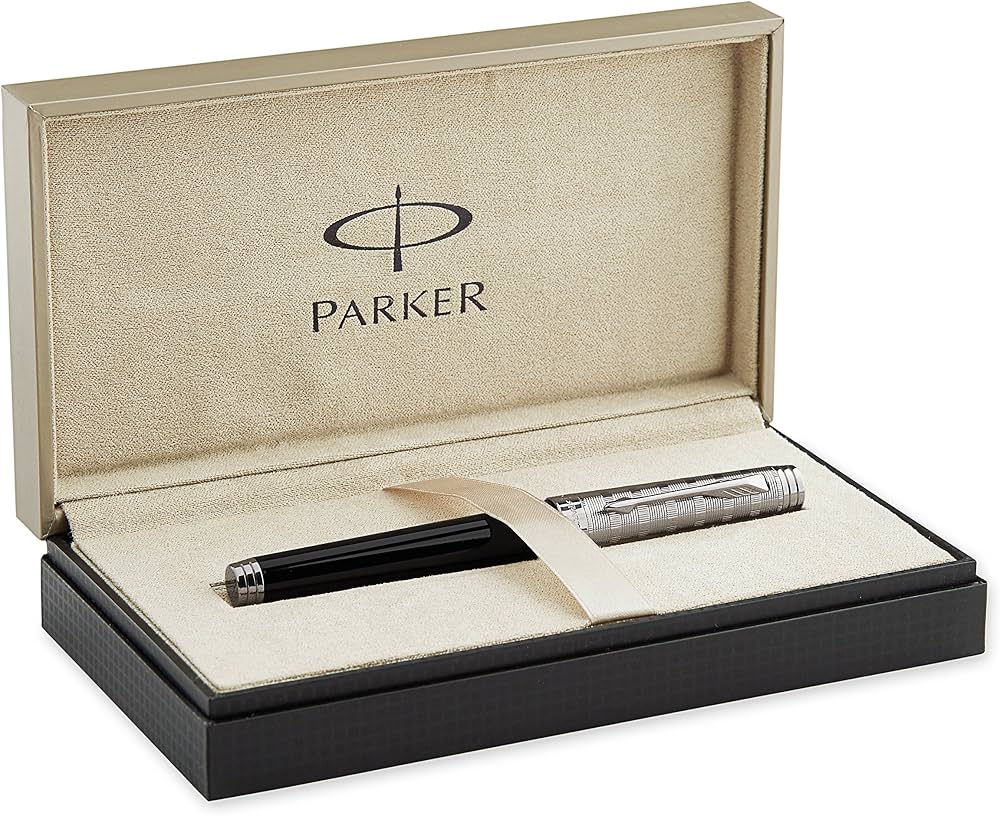 Parker Premier Custom Rollerball Pen – Black