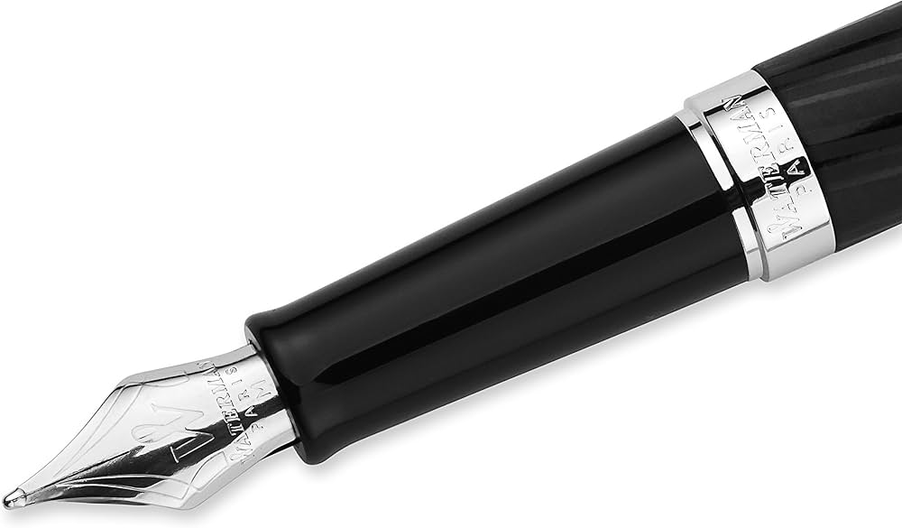 Waterman Hémisphère Deluxe Silky Black Fountain Pen