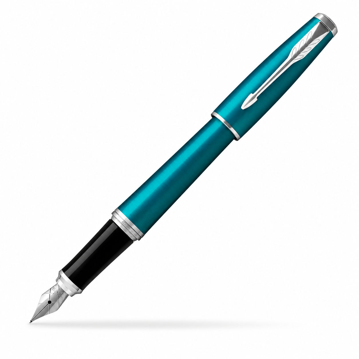 Parker Urban Core Fountain Pen – Vibrant Blue | Chrome Trim