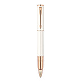 Parker Ingenuity Slim 5th Technology Rollerball Pen | Pearl & Pink Gold Trim, Fine