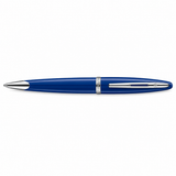 Waterman Carène Ballpoint Pen – Blue with Stainless Steel Trim