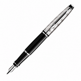 Waterman Expert Deluxe Black CT Fountain Pen – Premium Writing Instrument