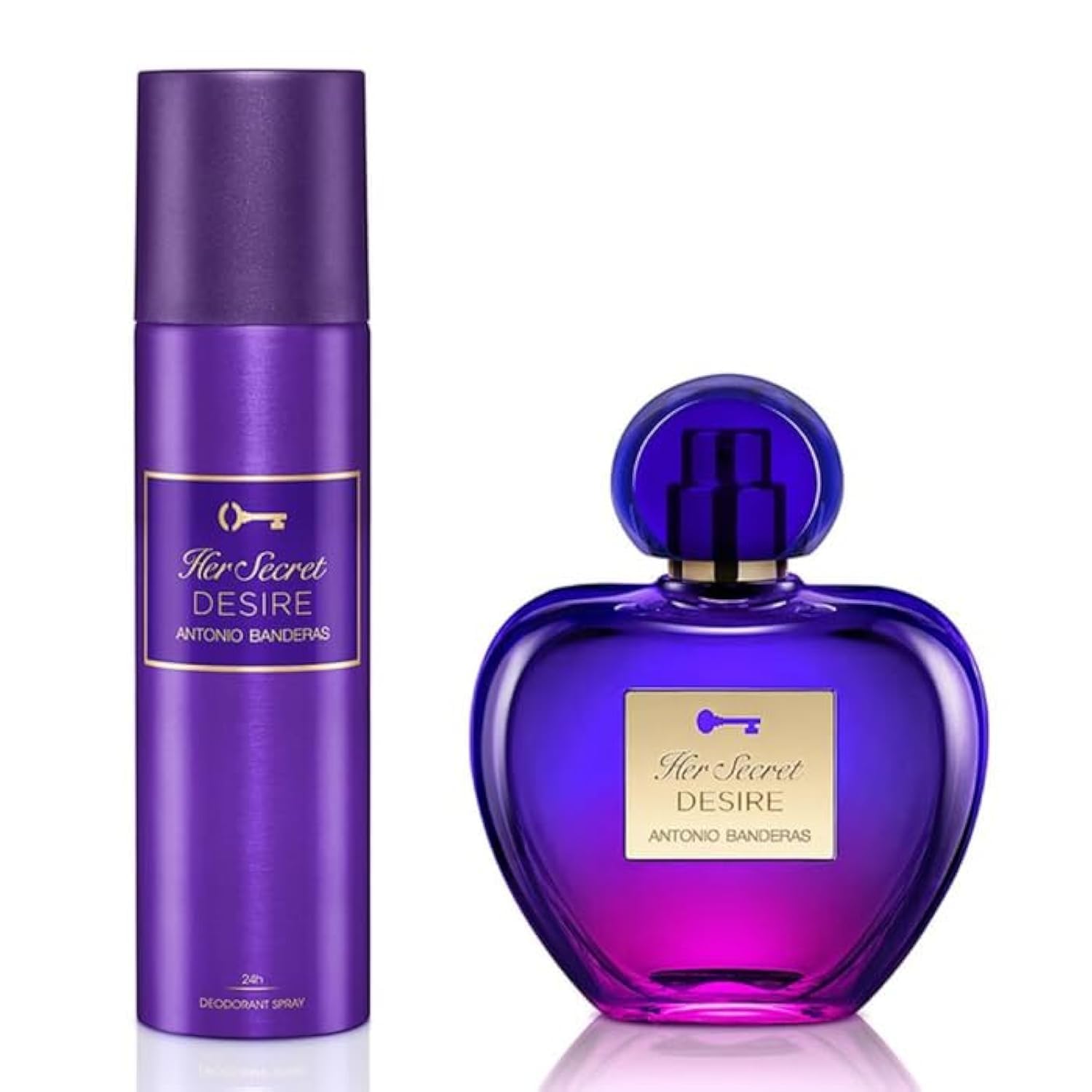 Antonio Banderas Her Secret Desire Gift Set – Eau de Toilette 80ml + Deodorant 150ml