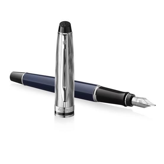 Waterman Expert Blue Obsession ST Fountain Pen – Premium Writing Instrument