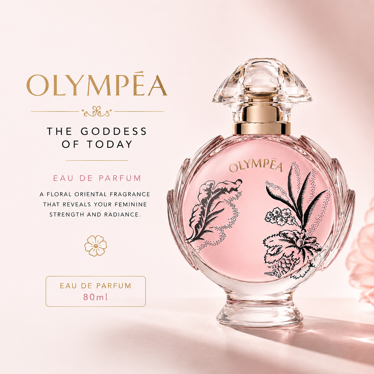 Paco Rabanne Olympea Blossom EDP For Women 80Ml