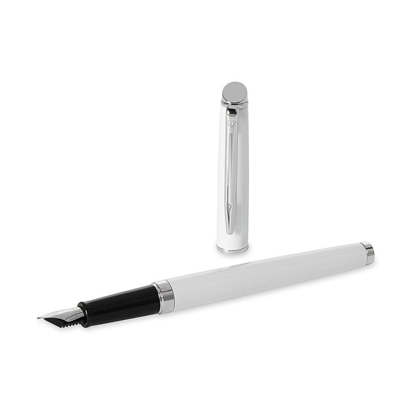 Waterman Hémisphère Brilliant White CT Fountain Pen