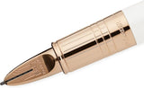 Parker Ingenuity Slim 5th Technology Rollerball Pen | Pearl & Pink Gold Trim, Fine