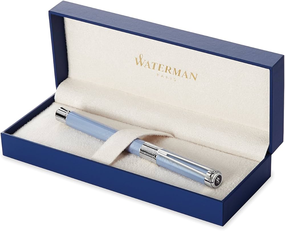 Waterman Perspective Azure Blue CT Rollerball Pen