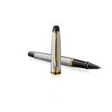 Waterman Expert Stainless Steel GT Rollerball Pen – Premium Writing Instrument