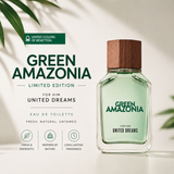 Benetton Green Amazonia Limited Edition EDT 100ml – Fresh Men's Fragrance
