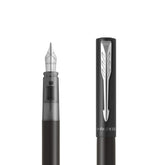 Parker Vector XL Fountain Pen — Black & Silver