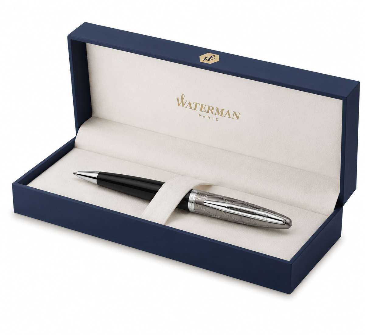 Waterman Carene Ballpoint Pen – Contemporary Black & Gunmetal
