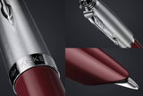 Parker 51 Rebirth Fountain Pen – Burgundy with Chrome Trim | Premium Fountain Pen