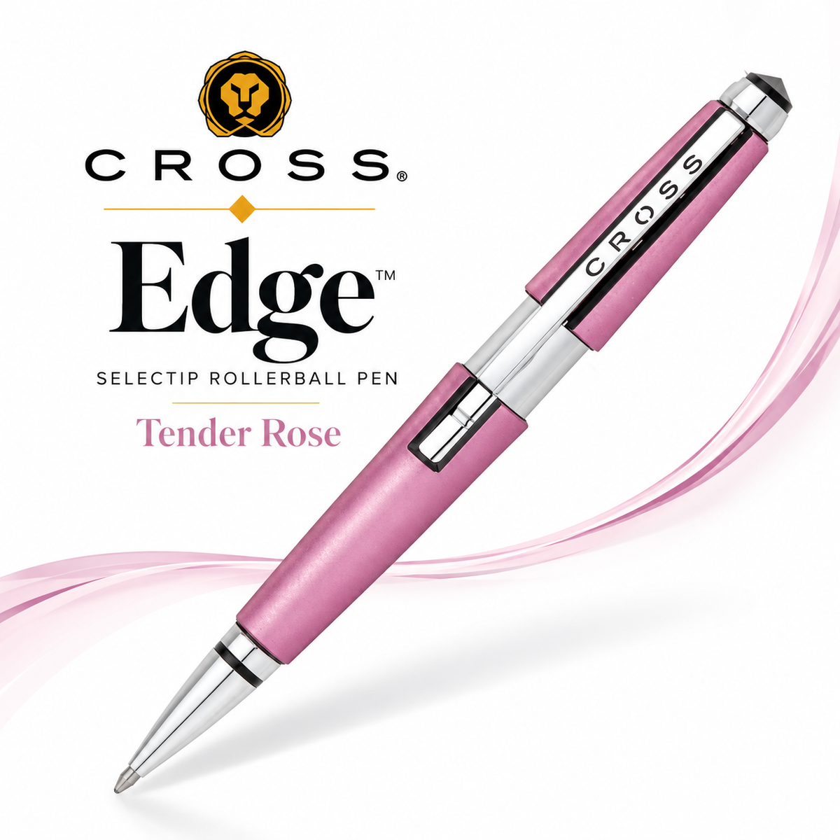 Cross Edge Selectip Rollerball Pen – Tender Rose