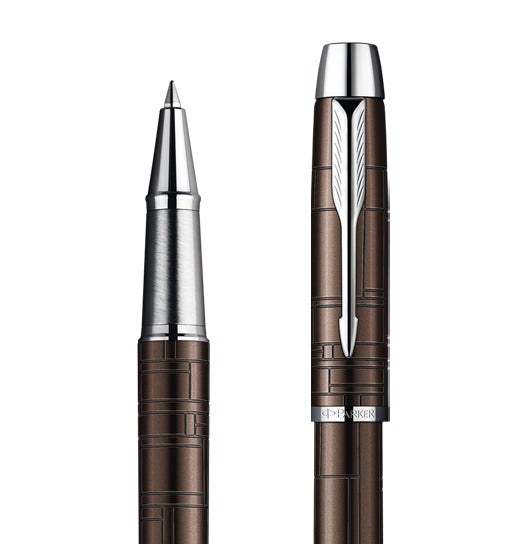 Parker Metal Premium Series Rollerball Pen – Metallic Brown CT
