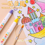 DEOXY Silky 36-Color Washable Crayons for Kids – Non-Toxic Lipstick Crayons