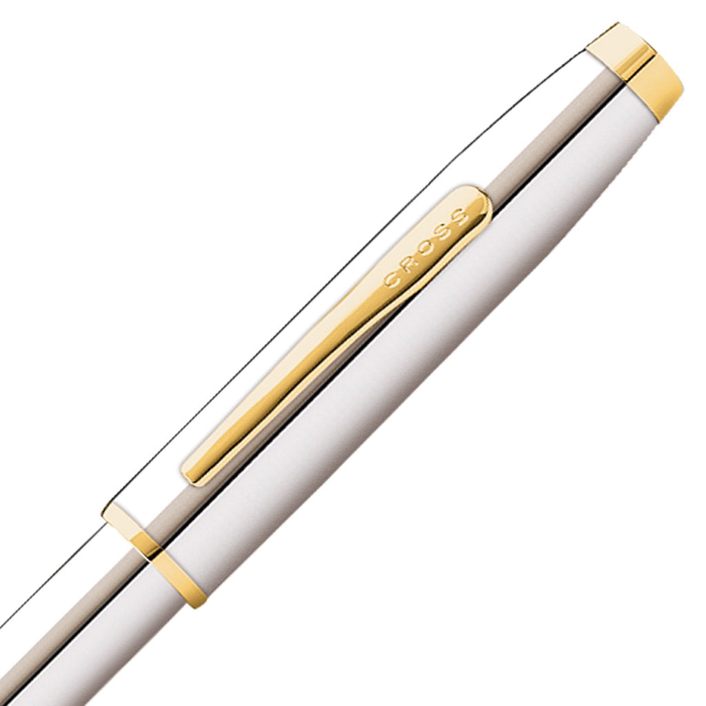 Cross Coventry Polished Chrome Fountain Pen with Gold-Tone Trim – Fine Nib | AT0666-2