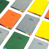 Deli E3183 Colour Design Hard Leather Cover A5 Notebook – 112 Sheets