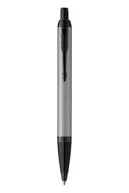 Parker IM Achromatic Matte Grey Ballpoint Pen with Black PVD Trim