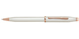 Cross Century II Pearlescent White Lacquer Ballpoint Pen
