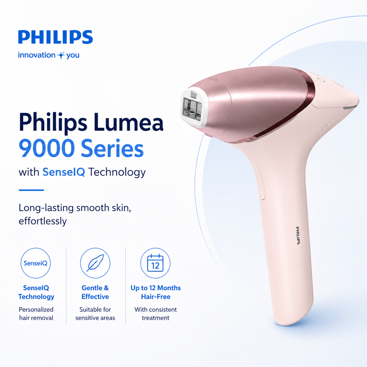 Philips  Lumea 9000 Series with SenseIQ Technology BRI958/60