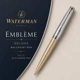 Waterman Emblème Deluxe Gold CT Ballpoint Pen