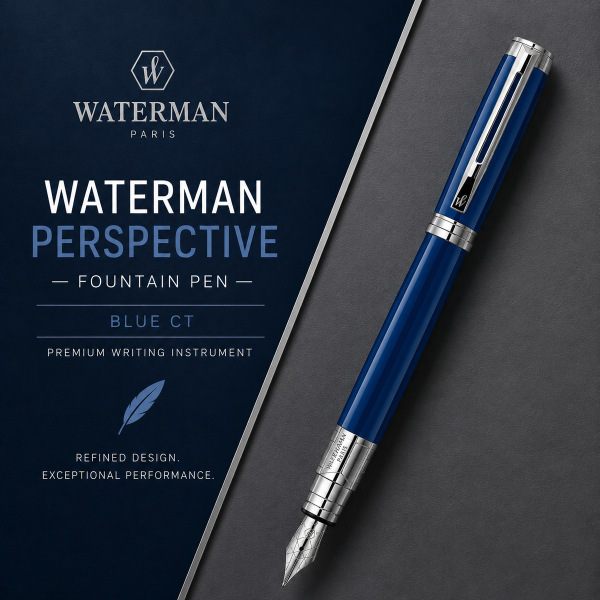 Waterman Perspective Blue CT Fountain Pen