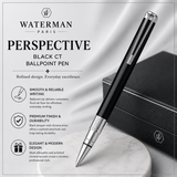Waterman Perspective Black CT Ballpoint Pen