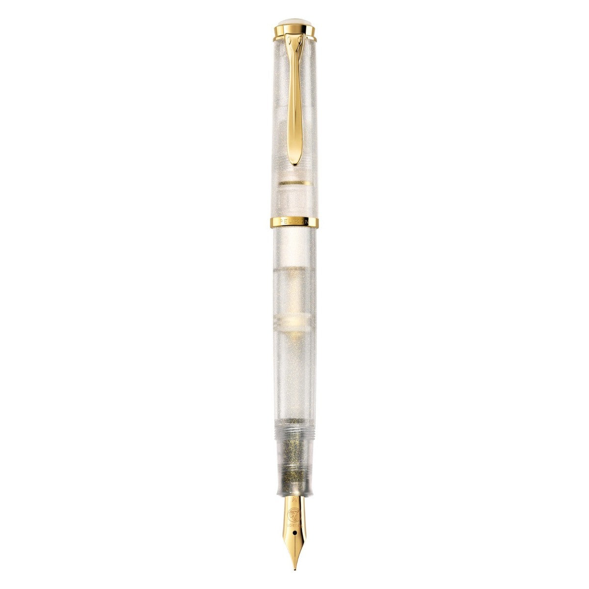 Pelikan Classic M200 Fountain Pen | Golden Beryl | 24K Gold-Plated Nib