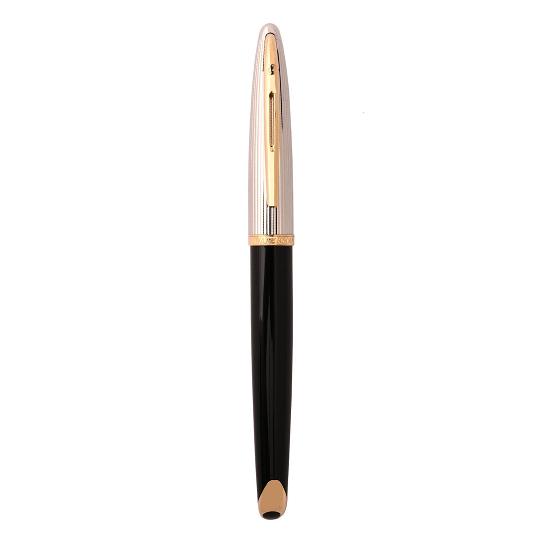 Waterman Carène Black Deluxe GT Fountain Pen | 18K Gold Nib