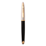 Waterman Carène Black Deluxe GT Fountain Pen | 18K Gold Nib