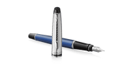 Waterman Expert Deluxe Blue Obsession ST Fountain Pen – Premium Writing Instrument