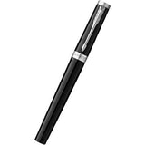 Parker Ingenuity Large 5th Technology Rollerball Pen | Black Lacquer CT, Fine