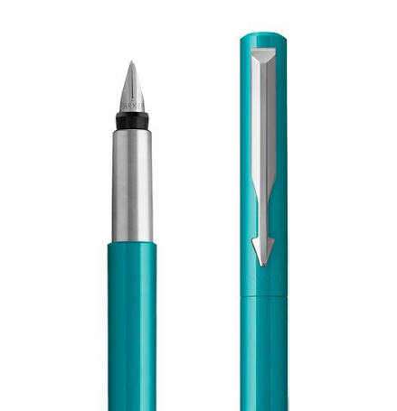 Parker Vector Standard Turquoise CT Fountain Pen – Medium Nib