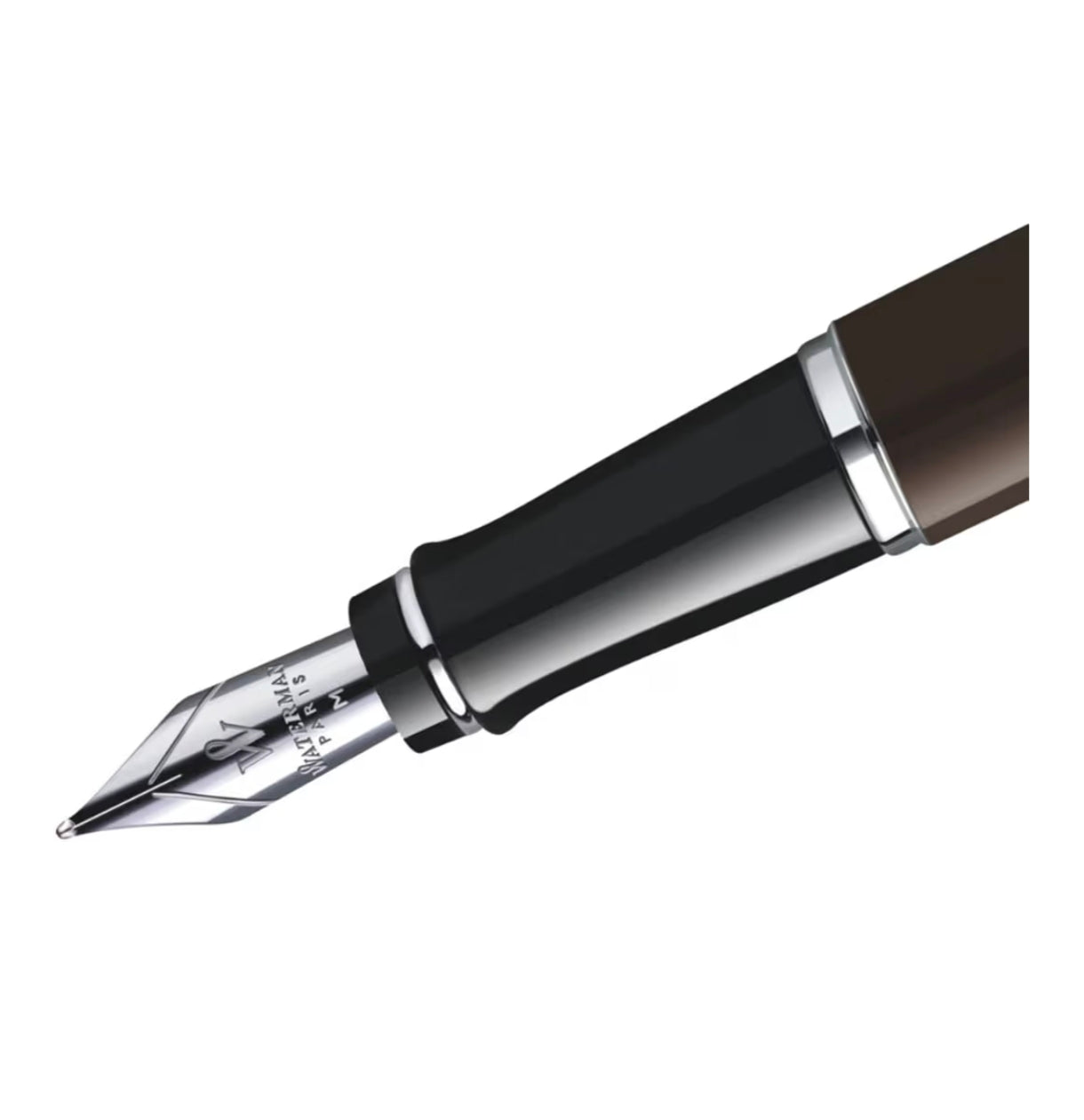 Waterman Expert Deep Brown CT Fountain Pen – Premium Writing Instrument