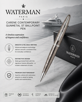 Waterman Carène Contemporary Gunmetal ST Ballpoint Pen