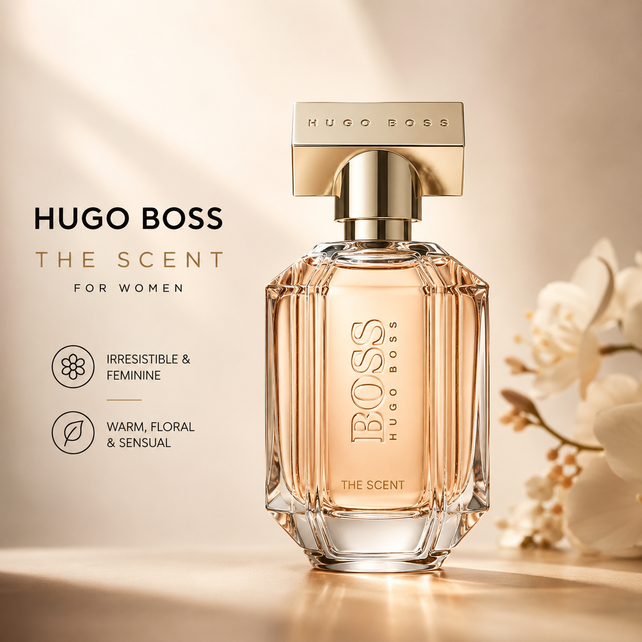 Hugo Boss The Scent EDP for Women 100ml | Floral Oriental Perfume
