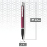 Parker Urban Ballpoint Pen – Vibrant Magenta | Chrome Trim