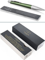 Parker Urban Premium Green CT Ballpoint Pen | Chrome Trim