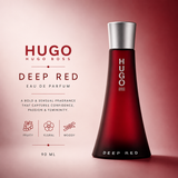 Hugo Boss Deep Red EDP 90ml, women's fragrance bottle