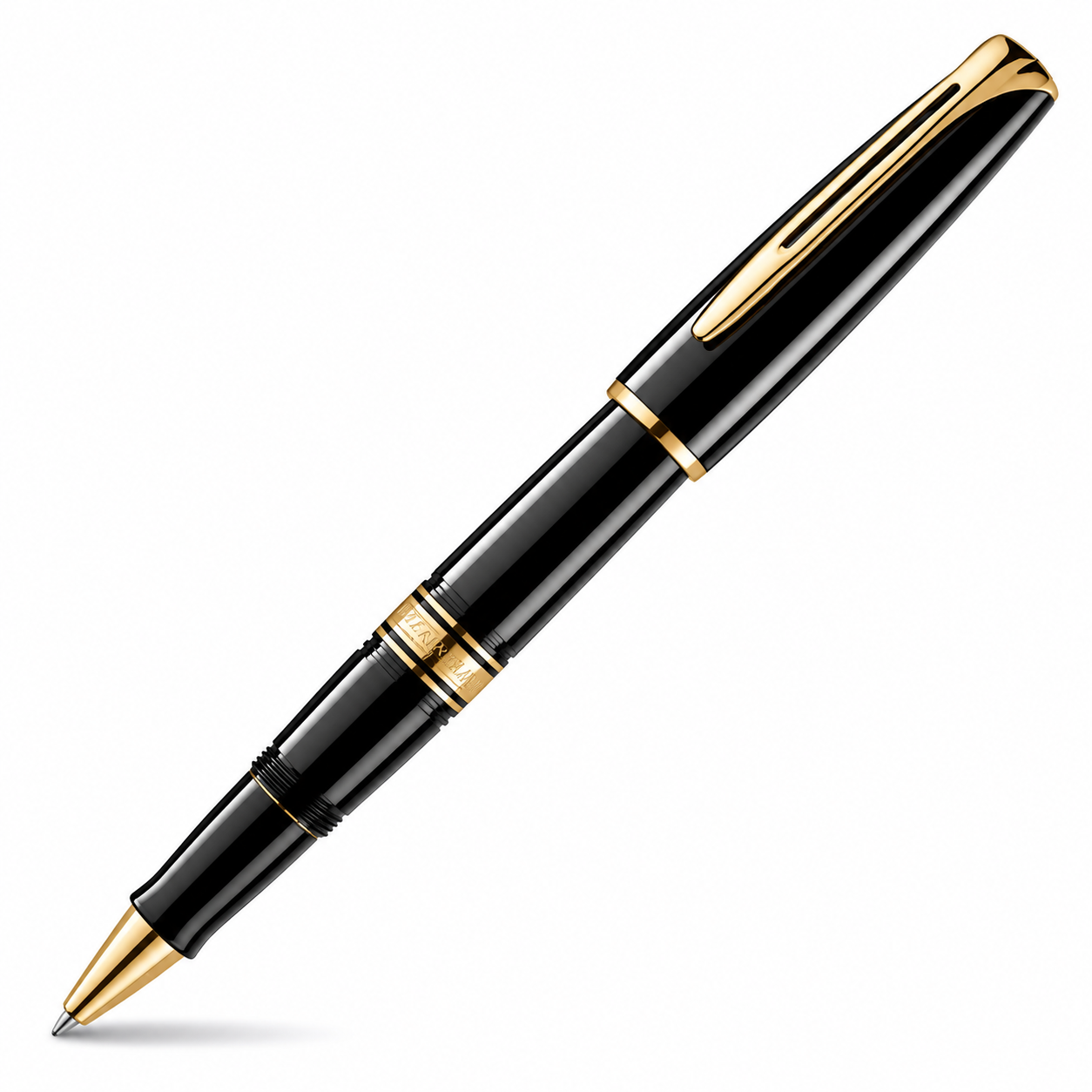Waterman Charleston Ebony Black GT Rollerball Pen