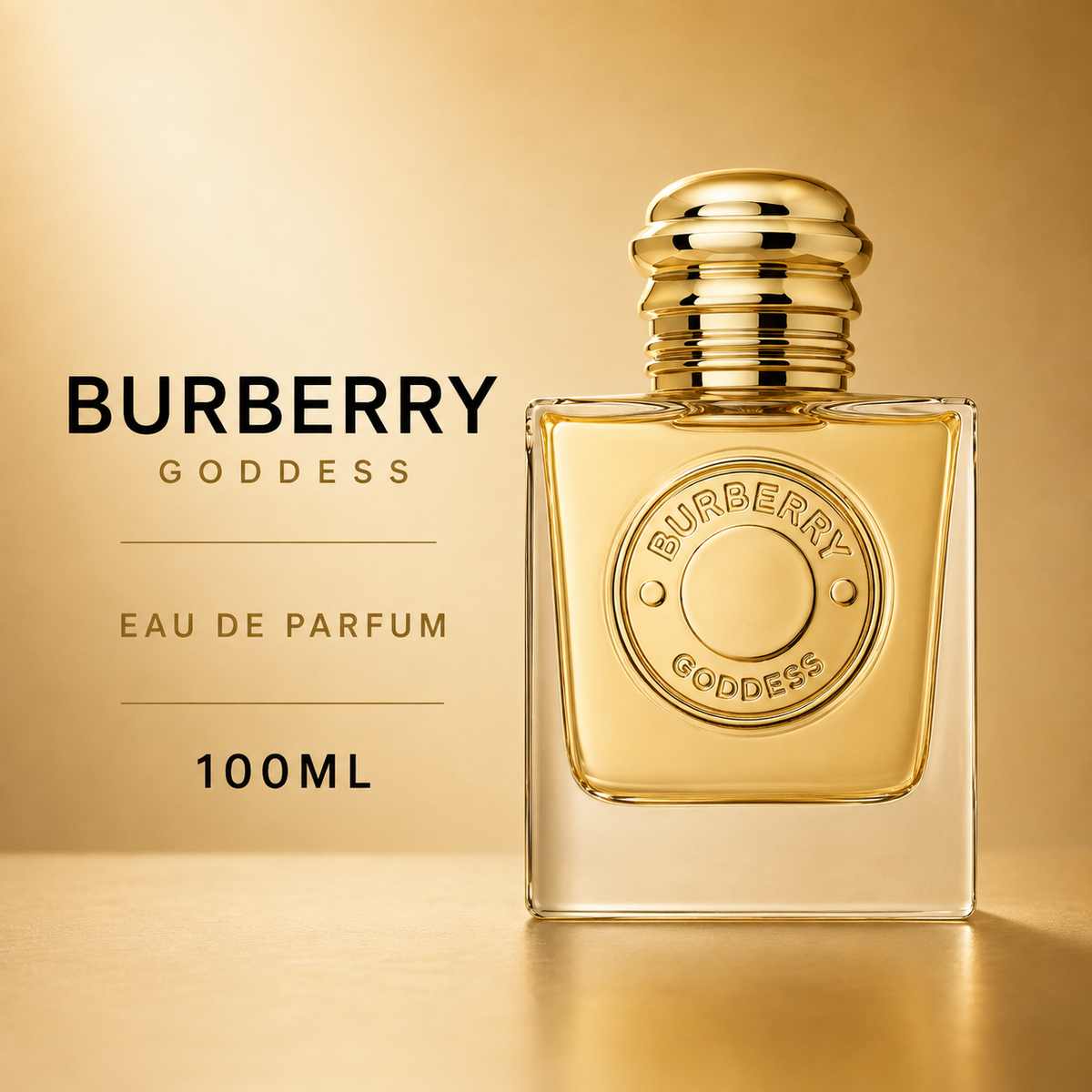 Burberry Goddess Gold Eau de Parfum 100ml – Refillable
