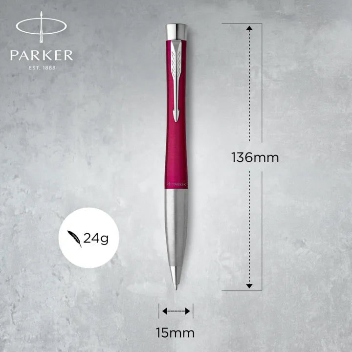Parker urban Metal Series Fashion Pink CT Ballpoint Pen